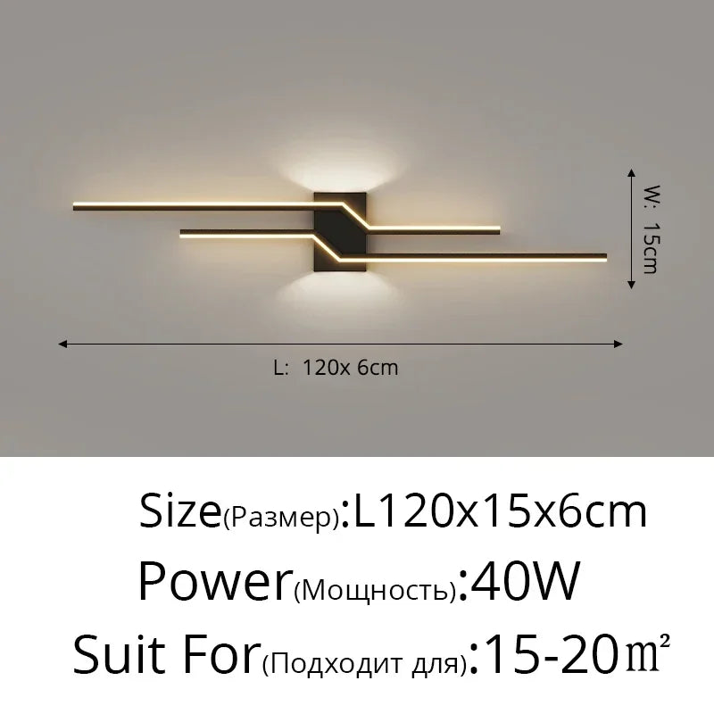 Axyaa Nordic LED Wall Lamp: Modern Home Lighting Fixture for Living Room, Bedroom, Kitchen