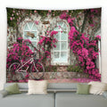 Axyaa 3D Flower Wall Tapestry Garden Poster for Living Room Bedroom Decor