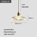Axyaa Nordic Glass Pendant Light for Dining Room Kitchen Decor
