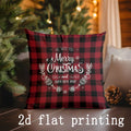 Christmas-themed Pillow Covers for Sofa, Bedroom, Car - Axyaa Brand