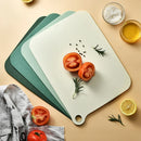 Axyaa Non Slip Chopping Board Set - 4Pcs Vegetable & Fruit Kitchen Tools
