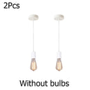 Axyaa Nordic Minimalist E27 Pendant Light for Kitchen, Bedroom, Bathroom - Modern Design