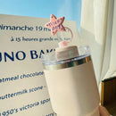 Axyaa Star Cap: Cute Silicone Straw Cover for Stanley Tumbler Cup