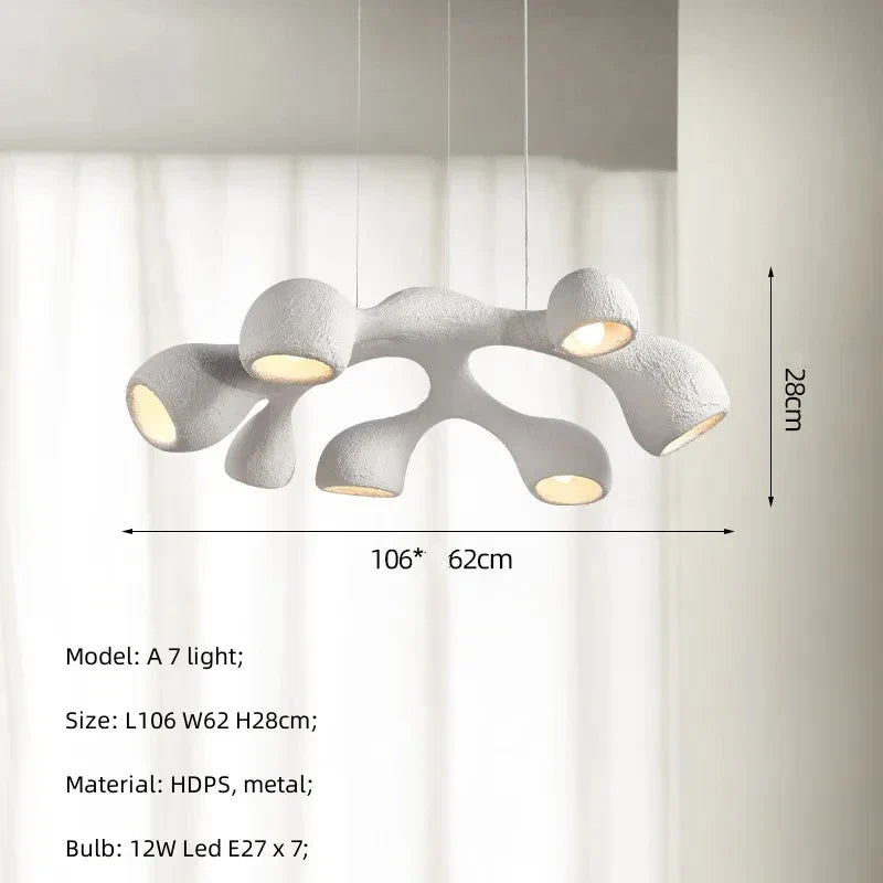 Axyaa Wabi Sabi Tree Roots Chandelier for Dining Room and Living Room