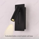 Axyaa LED Adjustable Reading Wall Lamp for Living Room Bedroom Lighting