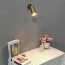 Axya Copper LED Ceiling Track Downlight 5W - Rotatable, Replaceable E27 Bulb