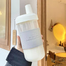 Axyaa Pearl Milk Tea Straw Bottle: Cute, Large Capacity, Drop-proof Juice Cup