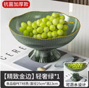 Axyaa Light Luxury Fruit Plate for Living Room Tea Table Snacks and Candy Organization