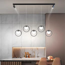 Axyaa Salon Chandelier Pendant Lights Dining Room Ceiling Lamps Fancy Indoor Lighting Fixture