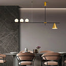 Axya Nordic Minimalist Glass Chandelier Pendant Light for Dining Room and Kitchen