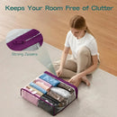Axyaa Clear PVC Storage Bag: Waterproof Organizer for Clothes, Toys, Quilts, Blankets & More