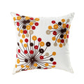 Embroidered Bohemian Pillow Cover by Axyaa - 45x45 Decorative Cushion Case