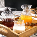Axyaa Glass Fair Cup Tea Set Accessories Milk Cup Coffee Accessories
