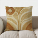 Bohemian Tree & Circle Pattern Pillow Cover by Axyaa