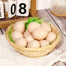 Axyaa Woven Decorative Storage Basket for Food, Bread, Fruit, and Desktop Organization