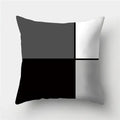 Axyaa Geometric Print Polyester Sofa Cushion Covers Home Decor Pillowcase