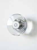 Axyaa Minimalist Crystal Circular Wall Lamp, Modern Design for Dining Room, Bedroom, Living Room