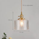 Axyaa Nordic Glass Pendant Light for Kitchen Island Dining Room Living Room