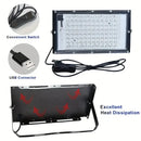 Axyaa 50LED UV Black Light Lamps, USB-Powered for Bars and Neon Parties