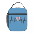 Axyaa Insulated Stitch Lunch Box: Thermal Bento for Work