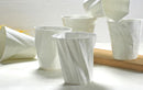 Axyaa White Bone  Coffee Mug, Novelty Geek Design, Porcelain Espresso Cup