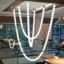 Axyaa Modern Chandelier Pendant Light Fixture for Dining Room and Salon