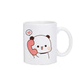 Axyaa Kawaii Panda Bear Mocha Cat Christmas Mug Mugs Set Original Drinkware