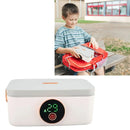 Axyaa 1L USB Rechargeable Wireless Lunch Warmer Box LED Display Cordless Office Car