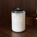 Axyaa Stainless Steel Coffee Mug with Straw, Leak-Proof Car Thermos, 350ml Fashion Thermal Flask
