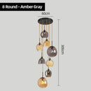 Axyaa Glass LED Pendant Light for Stylish Home Decor & Lighting Solution