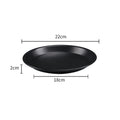 Axyaa 8/10 Inch Non-Stick Pizza Pan - Round Baking Tray and Cooking Sheet