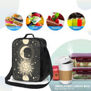 Axyaa Tarot Witchy Night Insulated Lunch Bag Portable Thermal Bento Tote