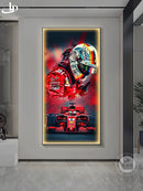 Axyaa Racing LED Wall Lamp for Modern Wall Decor