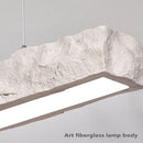 Axyaa Nordic Wabi-Sabi LED Strip Pendant Lights for Dining Room & Bar