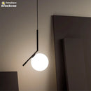 Axyaa Nordic LED Pendant Lights for Home Decor, Modern Hanging Lamp for Living Room