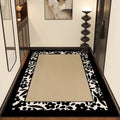 Axyaa French Floral Area Rug for Bedroom and Living Room Décor