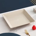 Axyaa Eco-Friendly Wheat Straw Plates Lightweight Unbreakable Microwavable Dinner Plate