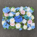 Axyaa Silk Floral Wedding Decor Petal Flower Wall Party Backdrop Display