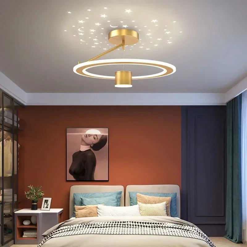 Luxury LED Ceiling Chandeliers for a Modern Home Decor by Axyaa