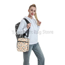 Axyaa Shiba Inu Dog Thermal Lunch Box Insulated Bento Tote Handbag for Women & Kids