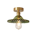 Axyaa Modern Glass Shade Ceiling Lights with E27 Holder