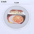 Axyaa Seamless Aluminum Pizza Baking Screen Tray - Round Non-Stick Mold