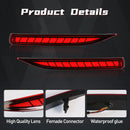 Axyaa LED Rear Bumper Lights for Toyota Corolla Altis 2019-2022 - Dynamic Turn Signal