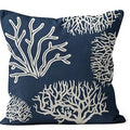 Axyaa Marine Themed Throw Pillow Covers, Home Décor, Sofa Bed Pillowcases 45x45