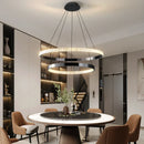 Axyaa Modern LED Pendant Chandelier for Staircase Living Room Lighting