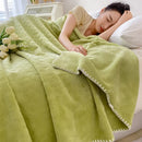 Axyaa Soft Waxy Stroking Cats Blanket - Four Seasons Air Conditioning Waffle Blanket