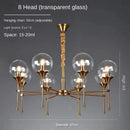 Axyaa LED Chandelier: Modern Minimalist Magic Bean Decor Light for Living Room, Bedroom, Restaurant