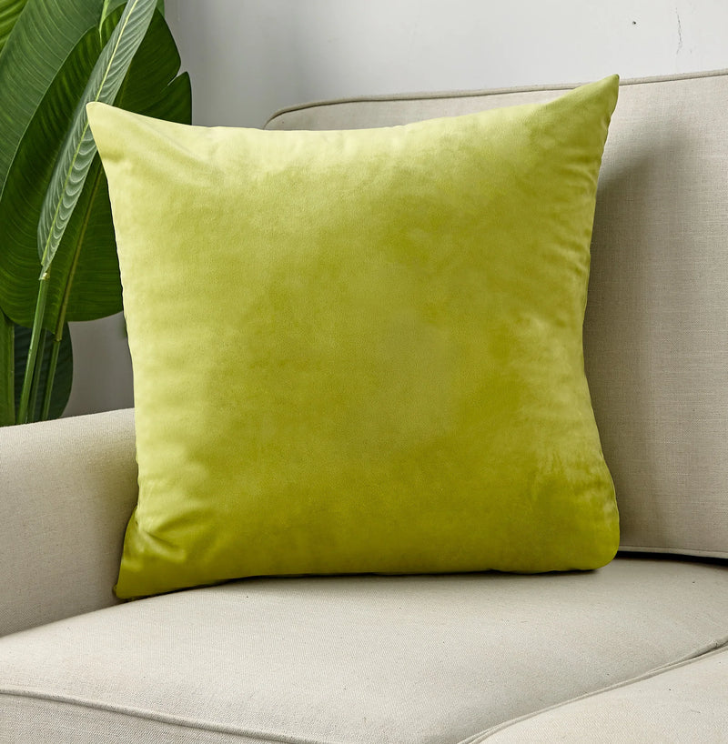 Velvet Cushion Cover Home Decor Axyaa Brand Sofa Pillow Case Living Room Decor