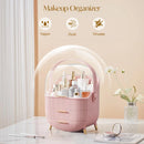 Axyaa Waterproof Vanity Makeup Organizer for Skincare and Cosmetics Storage