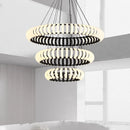 Axyaa Modern Home Decor LED Pendant Chandeliers for Living and Dining Room